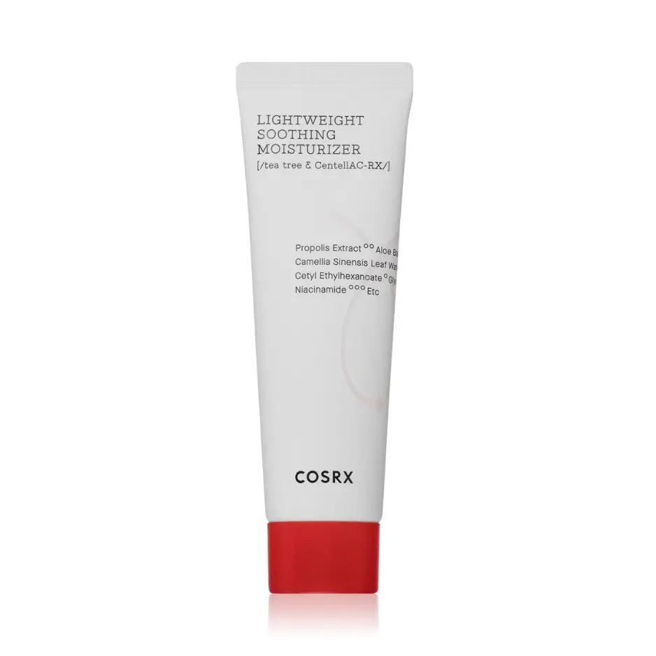 COSRX Lightweight Soothing Moisturizer fugtgivende og beroligende ansigtscreme til mænd hos Looxx.